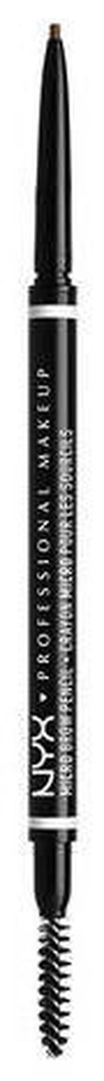 Uzacu zīmulis NYX Professional Makeup Micro ash brown