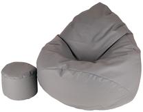 Sėdmaišių rinkinys Mega Comfort XXL 010, pilka sp.