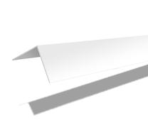 Apdailos kampas C15, balta sp., 270 cm x 1.5 cm