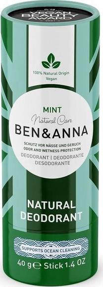 Dezodorants sievietēm Ben & Anna Mint, 40 g
