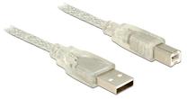 Vads Delock USB 2.0 A male, USB 2.0 B male, 1 m
