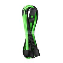 Kabelis Cablemod 12VHPWR 16-pin 12VHPWR PCIe 5.0, PCIe 8-pin, 0.45 m, melna krās./zaļa krās.