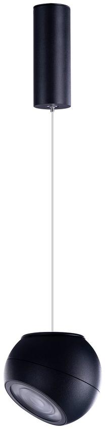 Valgusti rippuv AZzardo Skye AZ4521, LED, 3000 °K, 1 x 12 W, must v. / must v.