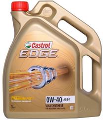 Motoreļļa Castrol 0W - 40, daļēji sintētiska, 5 l