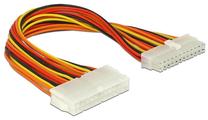 Laidas Delock ATX / ATX ATX 24pin Male, ATX 24pin Female, 0.3 m, juoda sp.