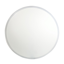 Lampa griesti Eurolight Hamburg PL-R-18W-4000K-MW, LED, 4000 °K, 1 x 18 W, balta krās. / balta krās., 23 x 23 cm