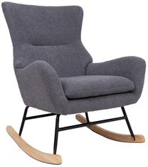 Supamasis krėslas Home4you Romy 65427, pilka sp., 80 cm x 69 cm x 96 cm