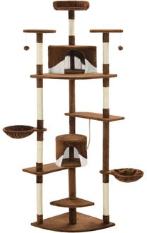 Kačių draskyklė VLX Cat Tree, 103 cm x 77 cm x 203 cm