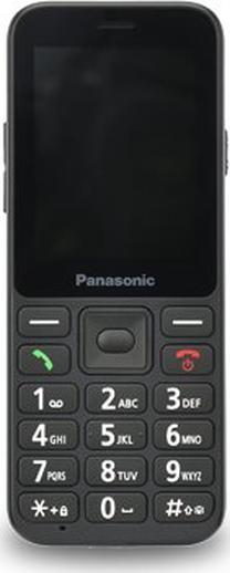 Mygtukinis telefonas Panasonic KX-TU250, 128 MB, juoda sp.