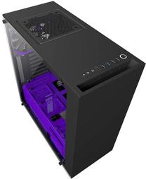 Kompiuterio korpusas NZXT, juoda sp./violetinė sp.