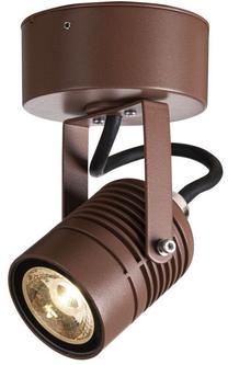 Lubinis lauko šviestuvas SLV LED SP, 6W, LED, IP55, ruda sp., 6 cm x 11.1 cm
