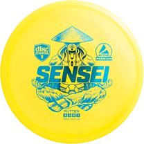 Диск для гольфа Discmania Premium Sensei 3/3/0/1, желтый цв.