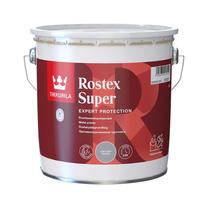 Gruntas, metalo konkstrukcijoms, apsaugant nuo korozijos Tikkurila Rostex Super, matinis, 3 l, šviesiai pilka sp.