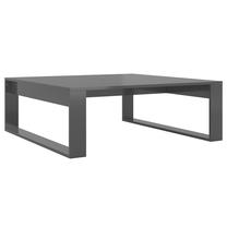 Kavos staliukas VLX, tamsiai pilka sp., 100 cm x 100 cm x 35 cm