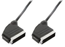 Vads Logilink SCART, SCART, 3 m, melna krās.