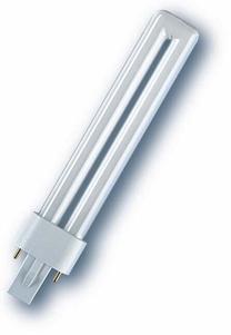 Spuldze Osram Kompakta luminiscējošā spuldze, T12, 4000 °K, G23, 11 W, 900 lm