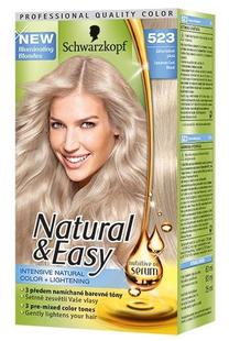 Matu krāsa Schwarzkopf Natural & Easy, light ice blonde krās., Light Ice Blonde 523