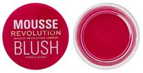 Vaigu ēnas Makeup Revolution London Mousse Blush, tumši rozā krās., passion deep pink, 6 g