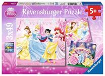 Dėlionė 3in1 Ravensburger Snow White 09277, 18 cm x 18 cm, 147 vnt., įvairių spalvų