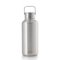 Ūdens pudele EQUA TIMELESS STEEL, sudraba krās., nerūsējošais tērauds/silikons, 0.6 l