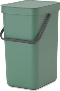 Šiukšliadėžė Brabantia Sort & Go, žalia sp., 16 l, 40.1 cm x 22 cm
