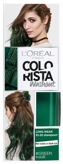 Kраска для волос L’Oréal Paris Colorista, green 20 цв., 80 мл