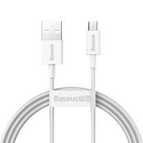 Įkrovimo laidas Baseus Data Cable, Micro USB, 100 cm, balta sp.
