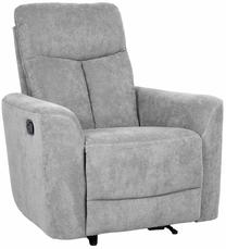 Atlošiamas krėslas Home4you Gemma 14205, pilkas, 98 cm x 89 cm x 106 cm