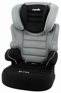 Bērnu autokrēsls Nania Befix SP Luxe, melna krās./pelēka krās., 15 - 36 kg