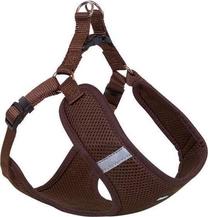 Petnešos šunims Nobby Mesh Reflect, ruda sp., 410 - 460 mm x 10 mm, XS