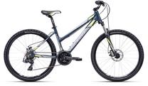 Dviratis kalnų CTM Suzzy 2.0, 26 ", 18" rėmas, mėlyna sp./geltona sp.
