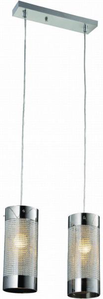 Valgusti rippuv Light Prestige Monte LP-1305/2P 5907796362730, E27, 2 x 40 W, hõbe v. / hõbe v.
