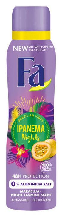 Moteriškas dezodorantas Fa Ipanema Nights, 150 ml