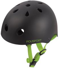 Шлем для катания на роликах Polisport Urban Radical, M, зеленый цв.