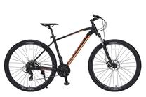 Dviratis kalnų Gust Brave, 29 ", L rėmas, juoda sp.