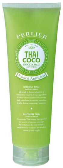 Kūno prausimosi kremas Perlier Thai Coco, 250 ml