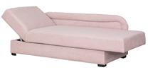 Sofa-lova Bodzio Dawid TTDL Left, rožinė sp., 87 x 205 cm x 60 cm