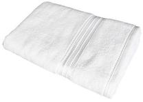 Vonios rankšluostis Frotee Stripes Pattern, balta sp., 140 cm x 70 cm