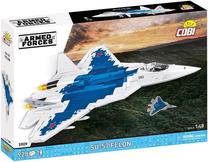 Konstruktorius, lėktuvas Cobi Armed Forces Su-57 Felon 5909, 928 vnt., mėlyna sp./balta sp.