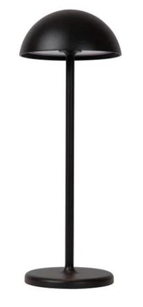 Lauko stalo šviestuvas Lucide Joy, 1.5W, LED, IP54, juoda sp., 12 cm x 32 cm