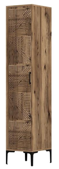 Шкаф Kalune Design Kumsal P, ореховый цв., 47.5 см x 40 см x 201.4 см
