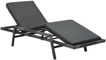 Lauko gultas VLX Sun Lounger 48147, pilka sp.