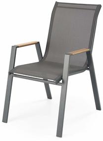 Lauko kėdė Hover, antracito sp./pilka sp., 73 cm x 55 cm x 90 cm