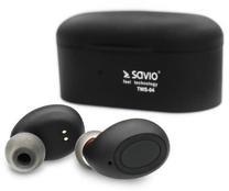 Vadu austiņas Savio TWS-04, melna krās.
