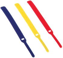 Label The Cable Basic Velcro Tie Set Of 10 Mixed