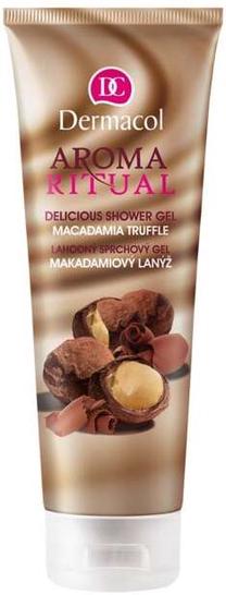 Kūno prausimosi želė Dermacol Aroma Ritual Macadamia Truffle, 250 ml
