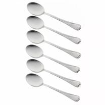 Serviravimo šaukštas King Hoff KH 1435, nerūdijantysis plienas, sidabro sp., 6 vnt., 19 cm