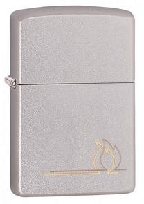 Šķiltava Zippo Lighter 49210, sudraba krās.