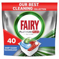 Indaplovių kapsulės Fairy Platinum Plus All in One’i Deep Clean, 40 vnt.