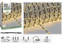 Lempučių girlianda Mondex HV994029, 24 m, geltona sp., 800 LED